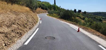 Lokalna cesta Parecag Korte po sanacij (5)